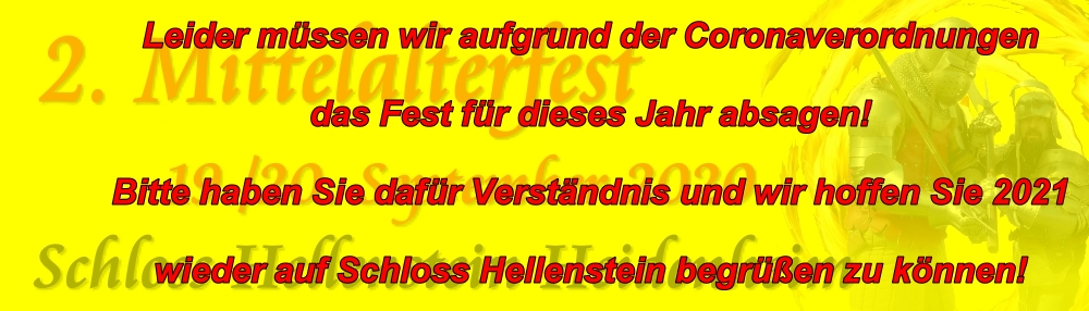 2.Mittelalterfest Schloss Hellenstein Heidenheim 2020